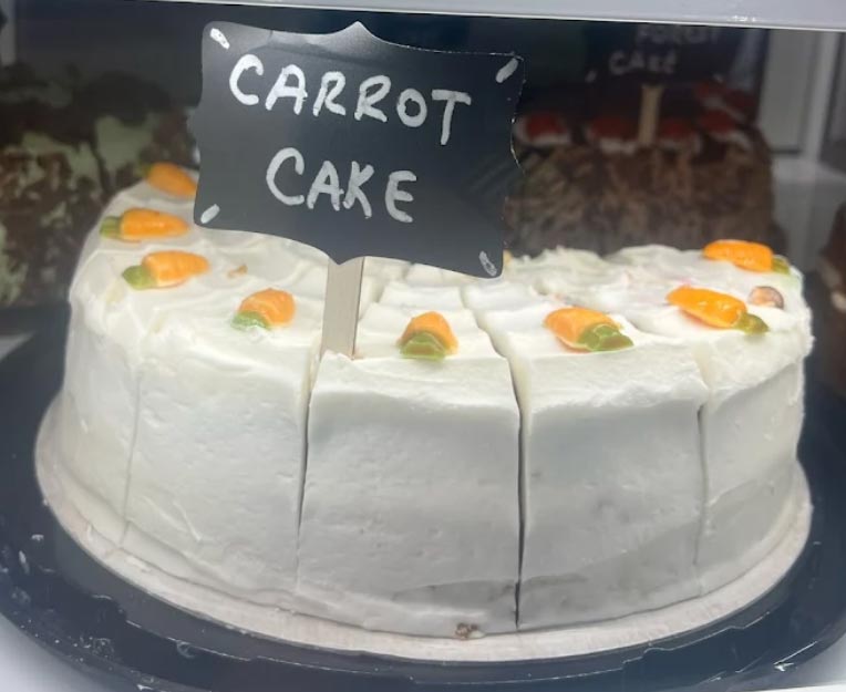 Delizia Gelateria St Andrews Carrot Cake