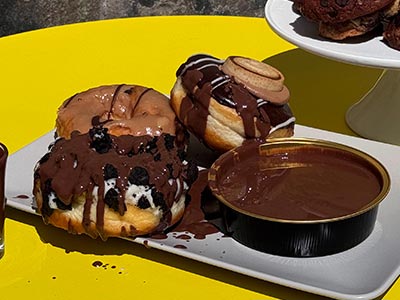 Delizia Gelateria St Andrews Fluffy Doughnuts