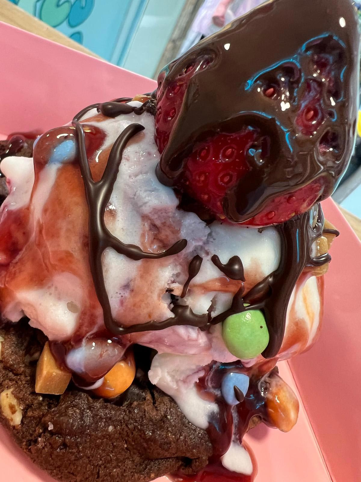 Delizia Gelateria St Andrews Brownie Ice Cream